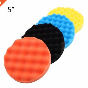Sponge Car inch For Kit Pad Polishing Buffing 125mm 4Pcs