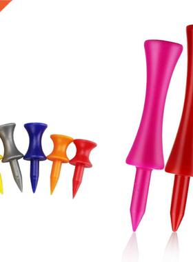 50 Pcs/Lot Golf Tees Plastic Wood Bamboo 4 Styles Golf Tee C