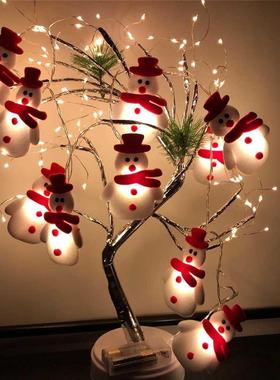 top selling LED Christmas Snowman Strings Christmas Tree Hol