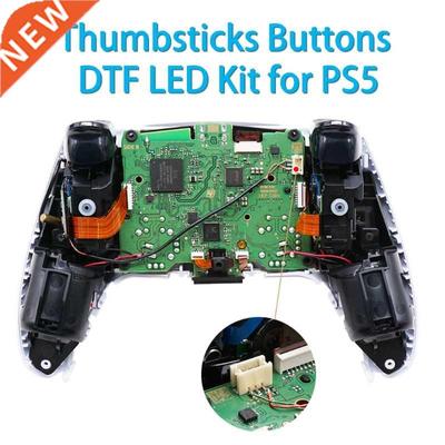 Multi-Colors luminated D-pad Thumbstick Share Option Home Fa