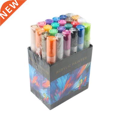4/8/12/15/24/36 Colors Acrylic Paint Marker Pen Detailed Mar