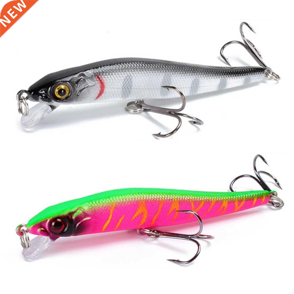1pcs Minnow Fishing Lure 3D Eyes 8.5cm/5.8g Crankbait Wobble