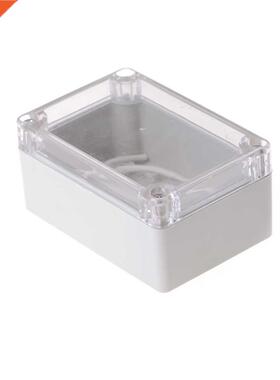 Clear Cover Project Box Enclosure Case Shell Electrical Conn