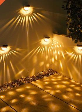 4PCS LED Solar Light Outdoor Garden Decoration Deck Light Wa