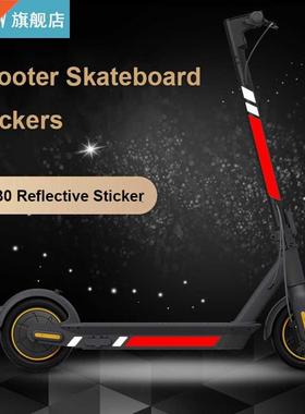 1Set Reflective Styling Stickers For Xiaomi Mijia M65 Elect