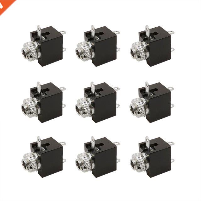 20Pcs PJ-201M 2.5mm 3 Pin Mono Channel Audio Socket Connecto