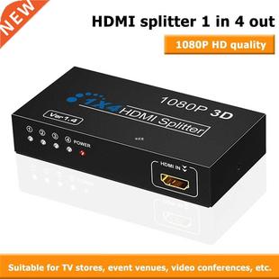 1080p Splitter Switcher Video Full 1x4 HDMI