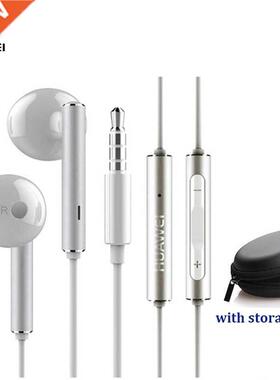Original Huawei Honor AM116 Earphone Metal With Mic Volume C