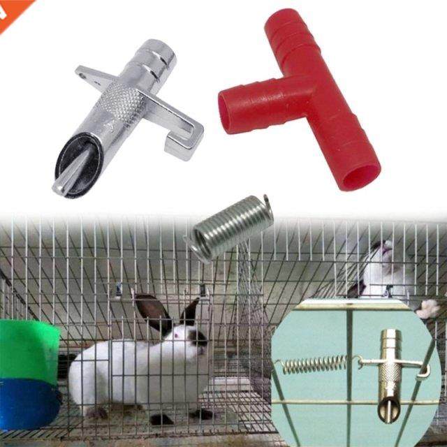 10 Pcs Automatic Rabbit Nipple Water Feeder Drinker For Pet