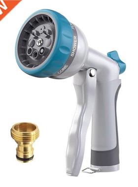 Garden Hose Nozzles 8 Adjustable Patterns Hose Spray Nozzle