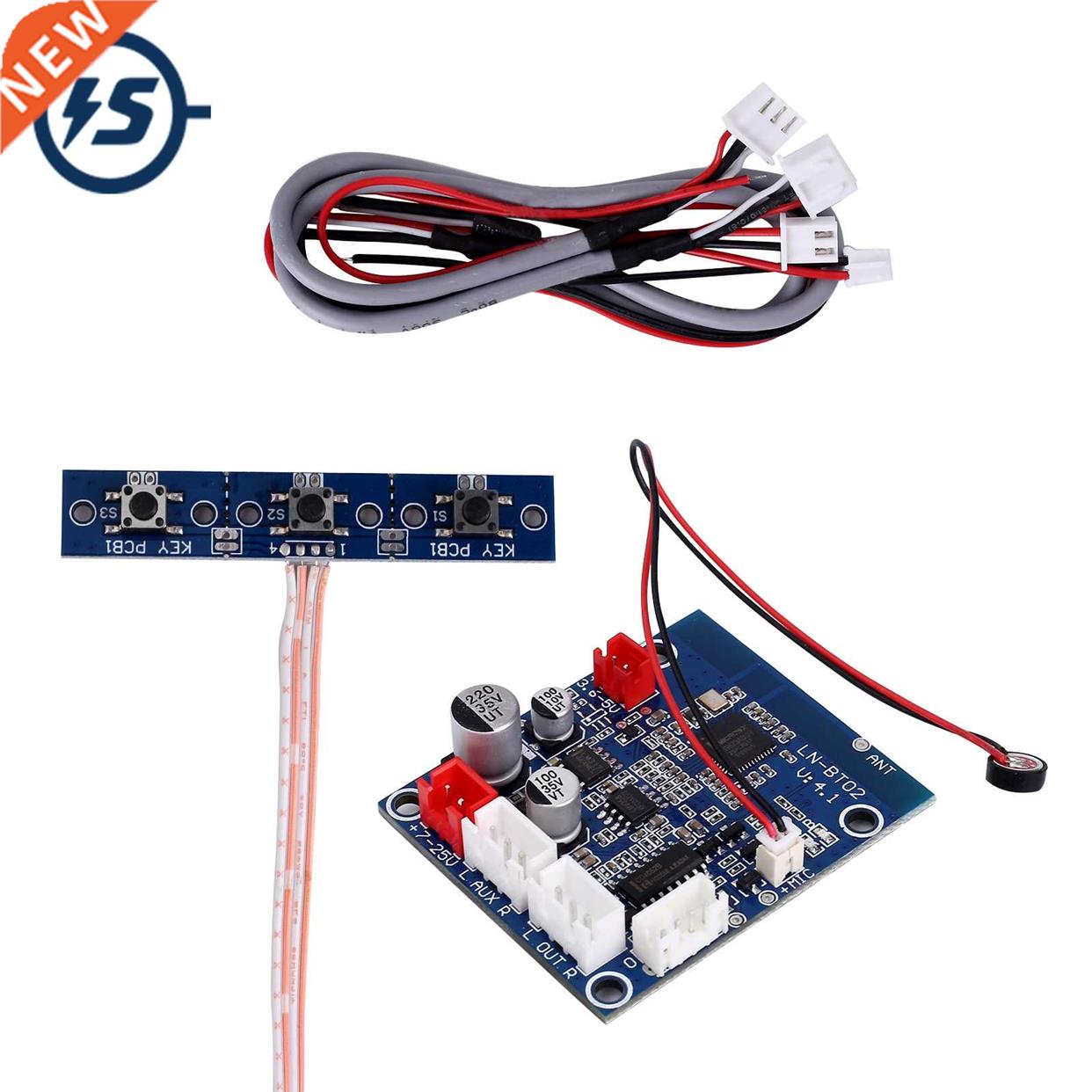 Bluetooth 4.0 Audio Receiving Bod Ln-Bt02 C Wireless Ste