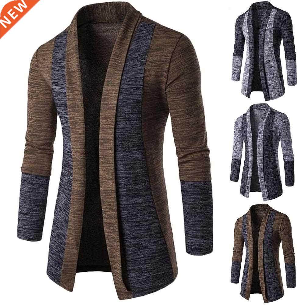 New retro men&mp;#39;s sweter men&mp;#39;s crdign stitching