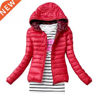 Winter Jacket Women Cotton Down Parka Hooded Women's