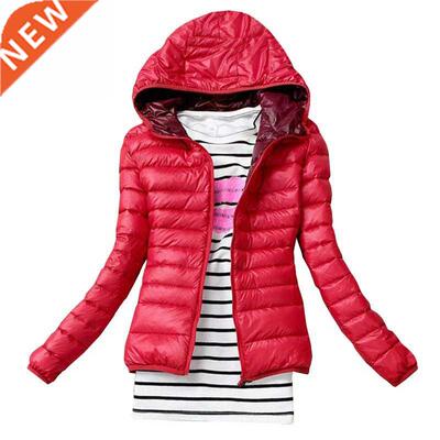 Winter Jacket Women Cotton Down Parka Hooded Women's