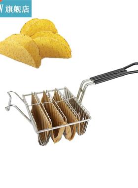 Taco Basket Holds 4 Shells Deep Fryer Taco Holder Basket Tac