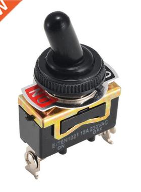 5pcs/Lot Heavy Duty Toggle Switch 15A 250V 2 Pin ON/OFF Rock