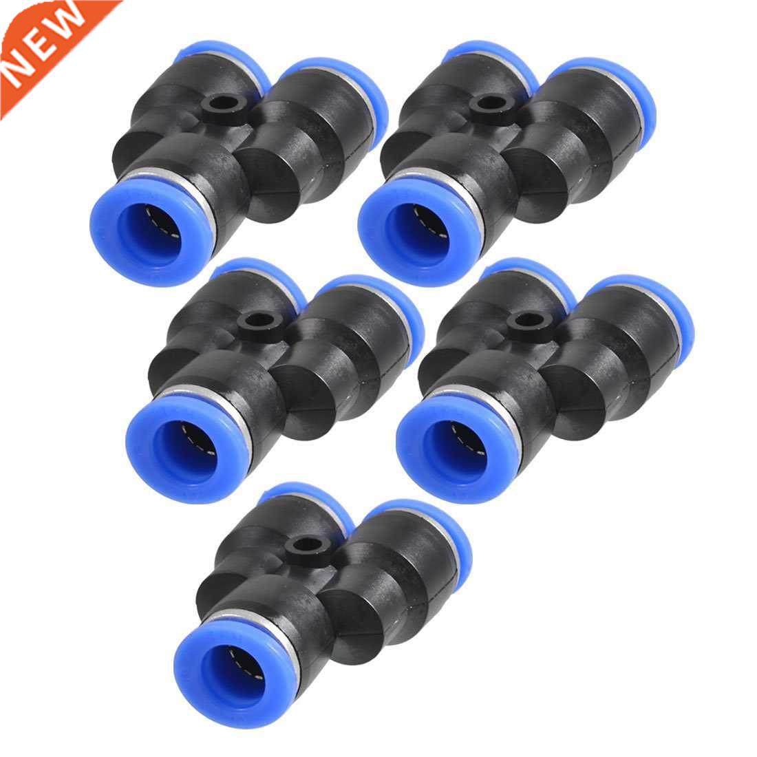 5 Pcs  Ways 10mm to 10mm Y Style Coupler Tube Joint in Fitt