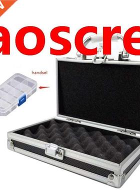 Aluminium Tool Box Portable Small Storage Case Handheld Safe