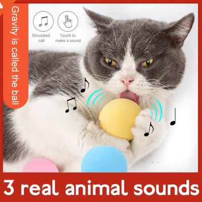 Smart Cat Toy Interactive Ball Catnip Cat Training Toy Pet P