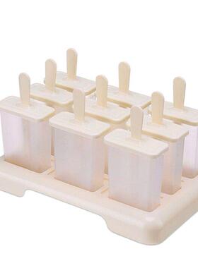 Ice Cream Mold Set Reusable Ice Cream Mold With Stick And Li