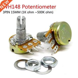 B500K 15mm B2K B20K B50K B10K B1K B5K 3Pin 5pcs B100K WH148