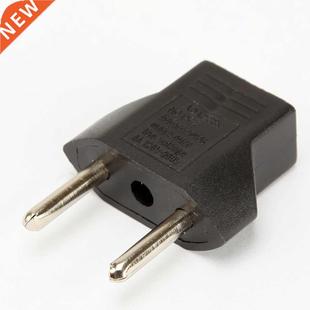 EU adapter plug 2 pin to EU 2 round pin plug socket TRAVEL C