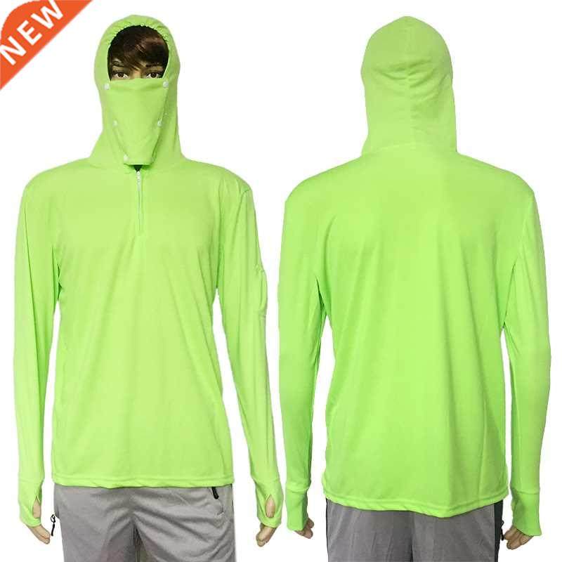 Fishing Clothes Sun Protection Shirt Anti-UV Breathable Men