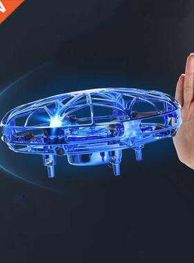 Mini Flying Helicopter UFO RC Drone Hand Sensing Aircraft El