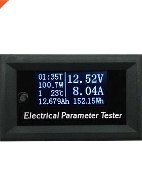 OLED 100v/10A 7in1 Tester Voltage Current Time Temperature C