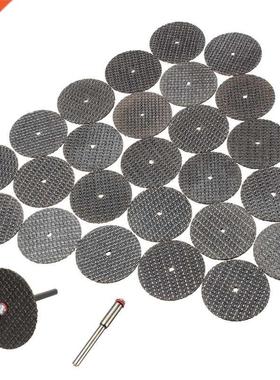 New 25Pcs 32mm Resin Cutting Wheel Cut-off Discs Kit +1Pc Ma