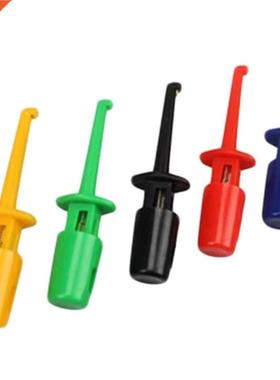 10pcs Multimeter Lead Wire Kit Test Hook Clip Mini Test Prob
