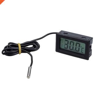 Display LCD Thermometer Fridge Freezers Refrigerator + Batt