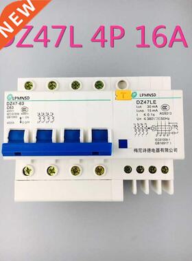 DZ47LE 4P 16A 400V Residual current Circuit breaker with ove