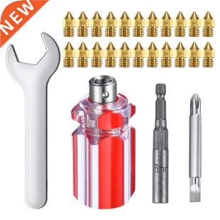 Nozzles Brass 适用于MK8 Nozzl Printer Extruder