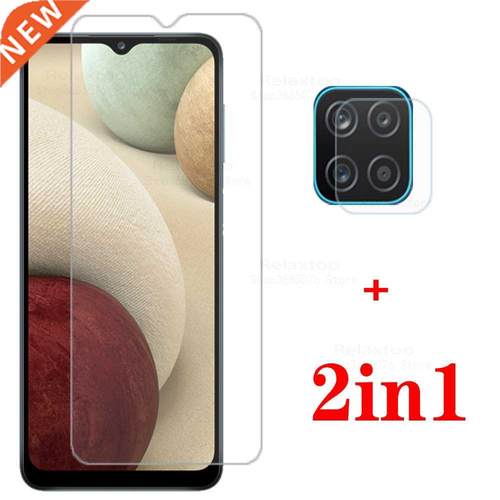 2in1 protective glass For samsung a12 glasses For samsung ga