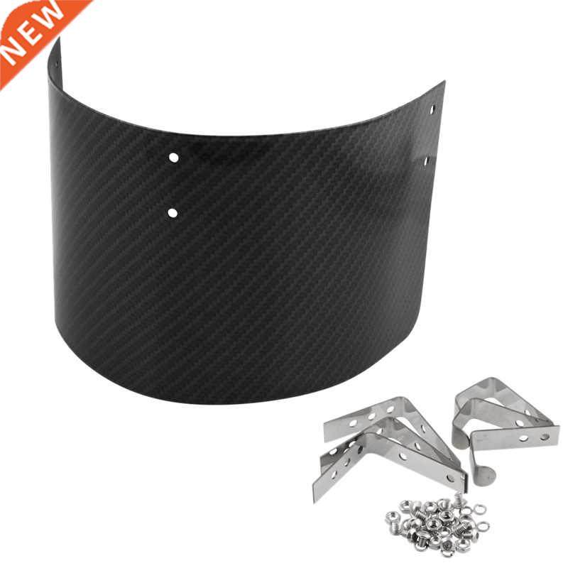 Carbon Fiber Air Intake Heat Shield Air Filter Cover for 2
