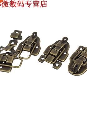 Dozen Duckbilled Toggle Klink Catch Hasp Brons Tone 4PCS