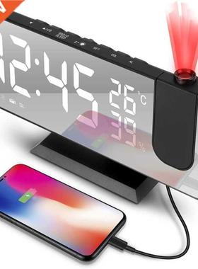 LED Digital Alarm Clock Watch Table Electronic Desktop Clock