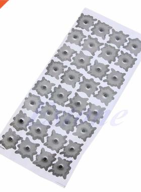 Weatherproof 2Pcs et holes shape car helmet motor bike