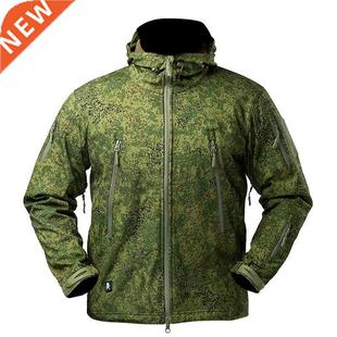 Men's Tactical Military Jacket Camouflage Army Combat Hoodie