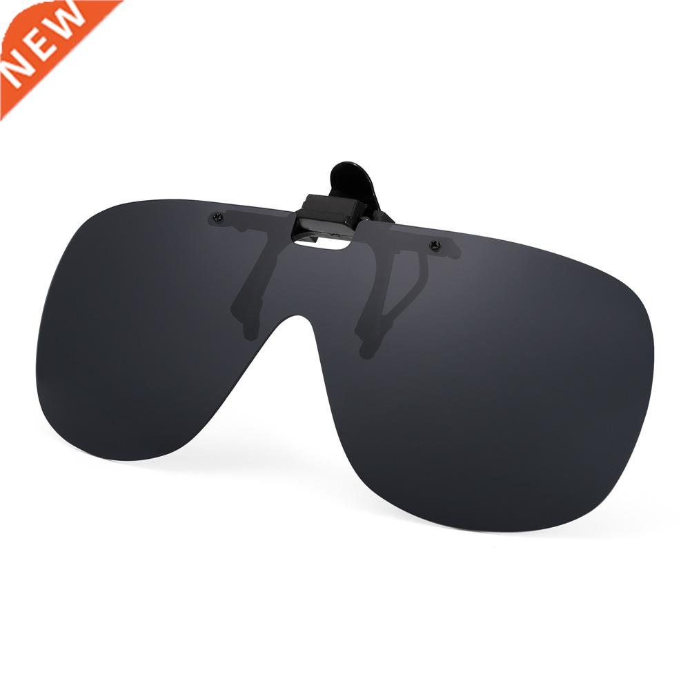 Polarized Clip On Sunglasses Fashion Round Woen en Filp up