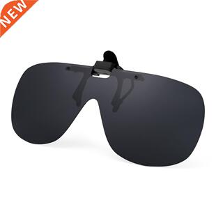 Polarized Clip On Sunglasses Fashion Round Woen en Filp up