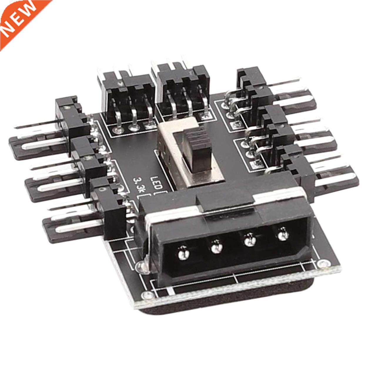 PC Computer Accessories Adhesive Splitter pin 12V Cooling F