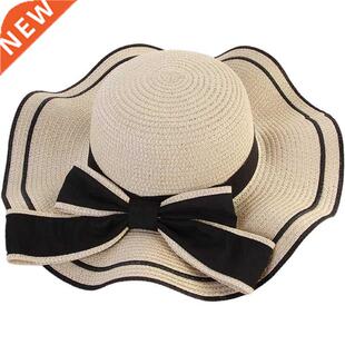 Fashion Temperament Panama Women's Summer Hat Foldable Go Sh