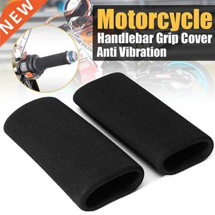 Motorcycle Handle Cover Slip On Foam Anti Vibration Soft Com