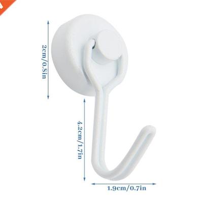 Metal Hanging Hooks 4 Pieces Magnetic Wreath Hangers Rotated