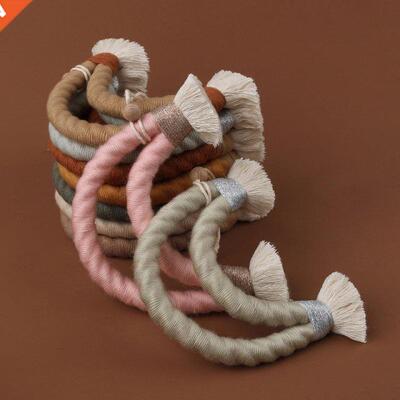 Cute Moon Wall Hanging Ornaments Cotton Kids Room Decor Nord