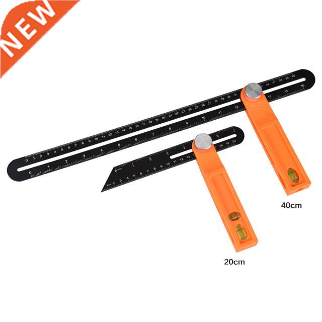 Activity Angle Ruler T-shaped Movable Square Measuring Tape