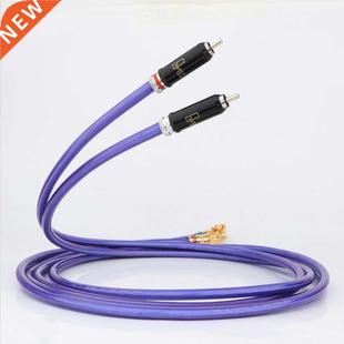 SILVER Quality Hul High audio Van RCA Pair inte den