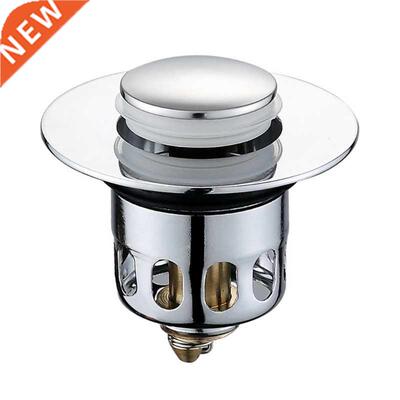 Anti-clogging Drain Filter Brass Bathtub Plug Wash Basin Sin